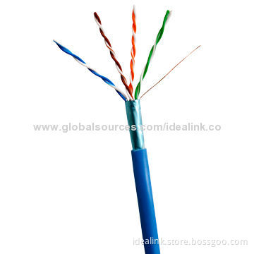 LAN Cat5E Cable, FTP PVC/LSZH Fluke Pass